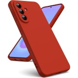 Husa Soft Touch, slim, ALC Mobile, anti soc, compatibila cu Samsung Galaxy A57, Rosu Tpu