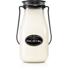 Milkhouse Candle Co. Creamery Oatmeal, Milk &amp; Honey lum&acirc;nare parfumată Milkbottle 396 g