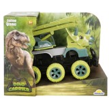 Vehicul dinozaur, Crazoo, Dino Carrier, 17 cm