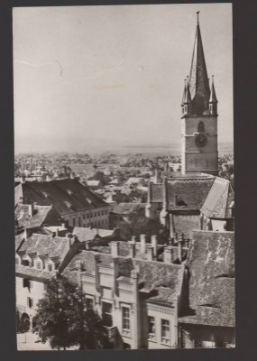 CPIB 19587 CARTE POSTALA - VEDERE DIN SIBIU, RPR foto