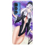 Husa compatibila cu Motorola G20 model Sister Ivry Edens Zero, Silicon, TPU, Viceversa, Transparent, Carcasa