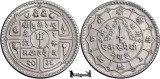 1979 (2036 BS/VS), 1 Rupee - Birendra Bir Bikram - Regatul Nepalului | KM 828a, Asia