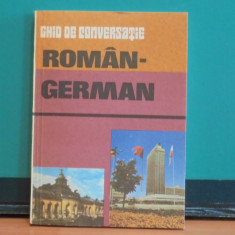 GHID DE CONVERSATIE ROMAN- GERMAN - EDITURA SPORT- TURISM - 184 PAGINI.