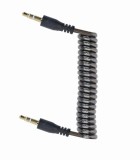CABLU audio GEMBIRD, Jack 3.5mm (T) la Jack 3.5mm (T), conectori auriti da, 1.8 m, negru, &quot;CCA-405-6&quot; (timbru verde 0.08 lei)