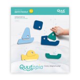 Cumpara ieftin Puzzle de baie, set 8 piese, Barcute colorate, 7Toys