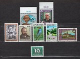 AUSTRIA - PERSONALITATI, TURISM, PASARI. 8 SERII NESTAMPILATE, R30