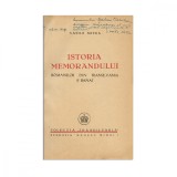 Vasile Netea, Istoria Memorandului, 1947, cu dedicație pentru Șerban Cioculescu