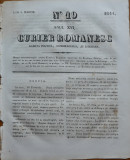 Curier romanesc , gazeta politica , comerciala si literara , nr. 19 din 1844