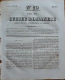 Cumpara ieftin Curier romanesc , gazeta politica , comerciala si literara , nr. 19 din 1844