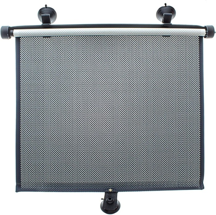 Parasolar jaluzea tip rulou laterale 40x50, 2 fete alb/negru CLD4351
