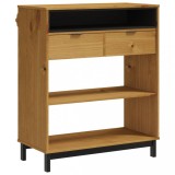 Masa de bar &quot;FLAM&quot;, 92x45x110 cm, lemn masiv de pin