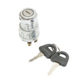 Contact pornire universal cu cheie 12V, 4 pini, fi 34 mm, Breckner