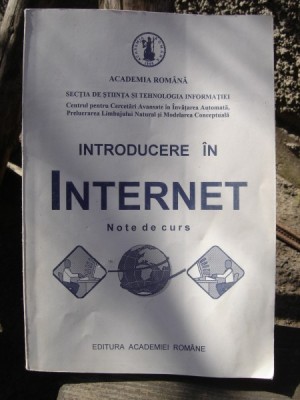 INTRODUCERE IN INTERNET - NOTE DE CURS foto