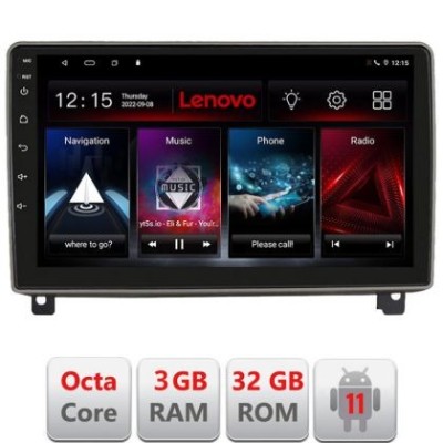 Navigatie Peugeot 407 2004-2011 Octa Core cu Android Radio Bluetooth Internet GPS WIFI DSP 3+32 GB 4G KIT-407+ LENOVO LITE CarStore Technology foto