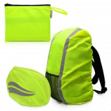 Set protectie de ploaie reflectorizanta pentru rucsac si casca, 49848.75