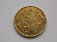 5 Dollars 1993 NAMIBIA foto