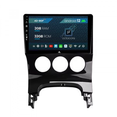 Navigatie Peugeot 3008 5008, Android 12, P-Octacore 2GB RAM + 32GB ROM, 9 Inch - AD-BGP9002+AD-BGRKIT260 foto