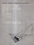 V. Iancau, M. Imecs - Geometrie descriptiva si desen tehnic de constructii