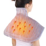 Cumpara ieftin Patura Electrica cu Incalzire, 3 Nivele de Temperatura, Control din Telecomanda, pentru Gat, Umeri, Spate, Dureri Musculare, Articulare, Menstruale, P