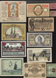 Set#7 12 notgeld diferite (cele din imagini), Europa