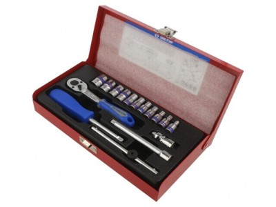 Set chei tubulare 1/4&amp;quot; 16 bucăți foto