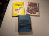 LOT 3 carti: Manual pt. mecanici auto, Automobile, Descrierea si intr. automobil