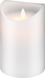 Lumanare LED Real Wax alb 10x15cm Goobay 66521
