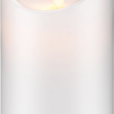 Lumanare LED Real Wax alb 10x15cm Goobay 66521