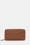Armani Exchange portofel femei, culoarea maro, 948068 CC783