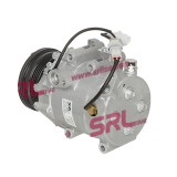 Compresor aer conditionat Fiat Sedici, 03.2006-2014, motorizare 1.6, 79kw/88kw, benzina, rola curea 90 mm, 4 caneluri, tip Mitsubishi: MSC60CAS