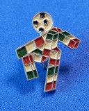 Insigna - Mascota "CIAO" Campionatul Mondial de Fotbal ITALIA 1990