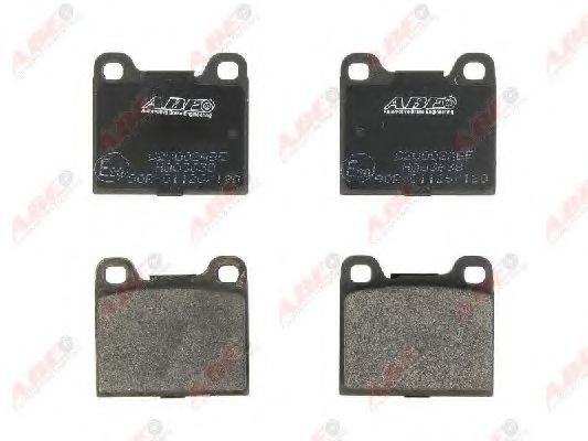 Set placute frana,frana disc VOLVO V70 I (LV) (1996 - 2000) ABE C2V002ABE