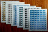 ✅ RO 1995 LP 1379 &quot;Mijloace de transport I&quot; , serie in coli de 50 , MNH, Nestampilat