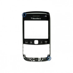 BlackBerry 9790 Bold ecran tactil capac frontal, panou tactil cadru frontal piesa de schimb neagra 201201C