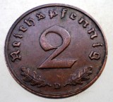 2.969 GERMANIA 2 REICHSPFENNIG 1937 D