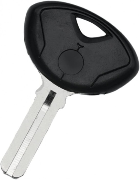 Cheie cu Locas Cip Motocicleta BMW, Negru