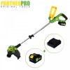 Trimmer Acumulator Partner PP8A227, 20V, 8000 RPM, Tija Reglabila, 300mm Taiere + Acumulator &amp; Incarcator