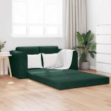 vidaXL Pat canapea 60cm Verde &icirc;nchis Catifea 4106686