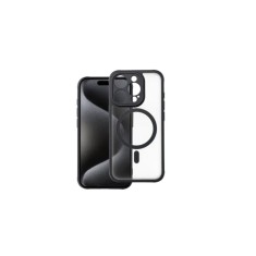 Husă Full Matte Mag Cover compatibilă cu MagSafe pentru Apple Iphone 15 Plus, Neagra