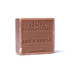 SĂPUN NATURAL &quot;LE CHATELARD 1802 SAVON DE MARSEILLE&quot; CU LAPTE DE OVĂZ - 100gr