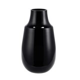 Vaza flori sticla neagra 14,5 x 27 cm