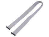 Cablu panglică SAMTEC IDC 609,6mm FFSD-17-D-24.00-01-N cu conectori IDC ambele părți