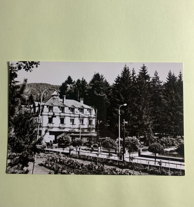 Carte poștală Sovata-vedere din stațiune RPR