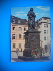 HOPCT 97447 BONN AM RHEIN -STATUIA BEETHOVEN-GERMANIA-STAMPILOGRAFIE-CIRCULATA foto