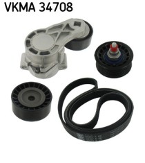 SKF VKMA 34708 Set curea transmisie cu caneluri
