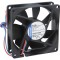 Ventilator axial DC 24V 80x80x25mm 78m3/h 37dBA cu rulment