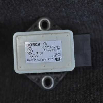 Senzor de accelerație NISSAN QASHQAI / QASHQAI +2 I J10, JJ10 2008 OEM: 0265005757,479300006R 1461622 foto