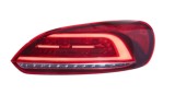 Set lampi spate, stopuri Vw Scirocco (1k8), 07.2008-2014, montare spate, stanga+dreapta, indicator dinamic; cu animatii; LED; rosu; Tuning, Vland