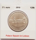 2158 Portugalia 2,5 Euro 2010 Palace Square, Lisbon km 798