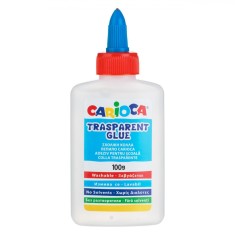 Adeziv Transparent, Carioca, Capacitate 100g, Fără Solvenți, Lavabil